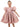 2Bunnies Girls' Organza Puff Sleeve Babydoll Fit & Flare Dress