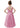 2Bunnies Girls' Satin Bow-Knot Sleeveless Maxi Dress